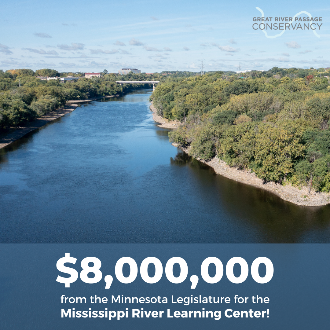 $8 million for the Mississippi River Learning Center!